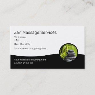 Massage Therapy Services Zen Design