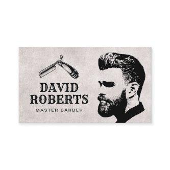 Master Barber Razor Barbershop Hair Stylist