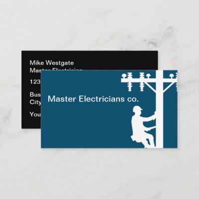 Master Electrician Service Double Side