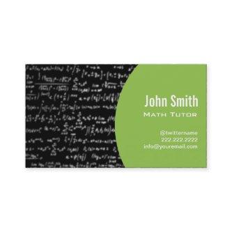 Math Equations Math Tutor  (green)