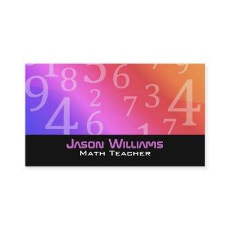 Math teacher