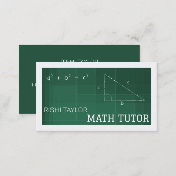 Mathematic Chalkboard, Math Tutor, Teacher