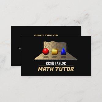 Mathematic Shapes, Math Tutor, Teacher