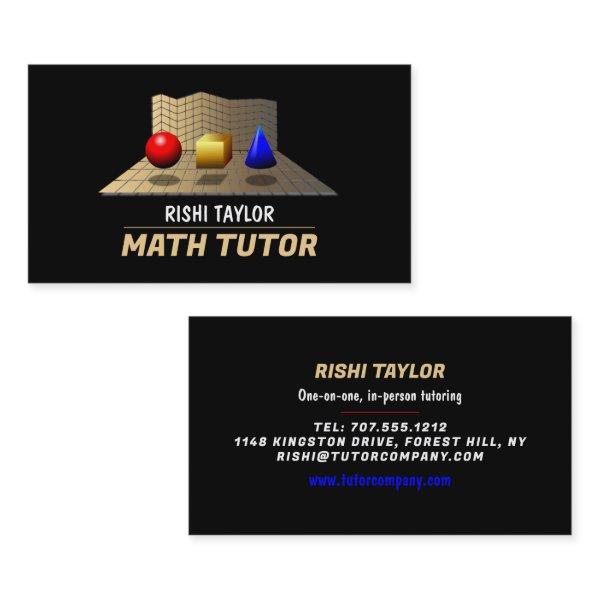 Mathematic Shapes, Math Tutor, Teacher