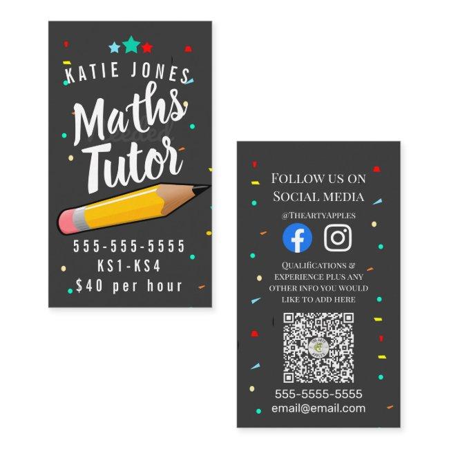 maths English tutor home learning exams