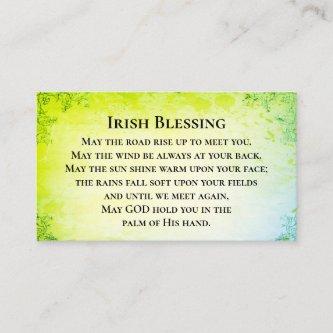 May the Road Rise Up to Meet You Irish Blessing