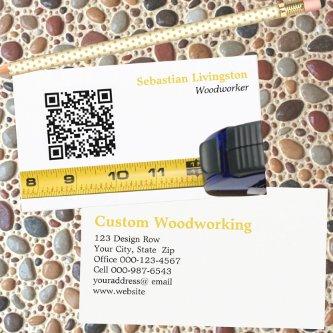 Measuring Tape  Woodworking Professional QR Code