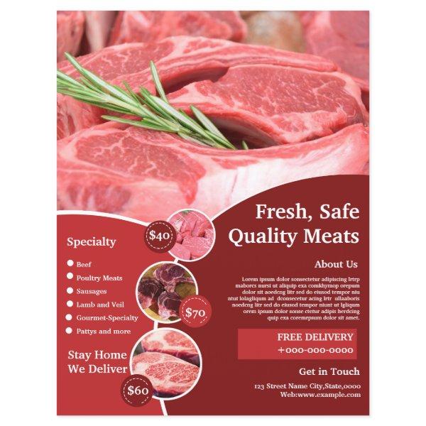 Meat Shop | Butcher Shop Flyer