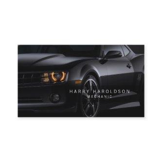 Mechanic Shiny Car Profile