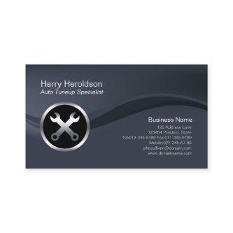 Mechanic Tools Icon Tuneup Specialist Businessard