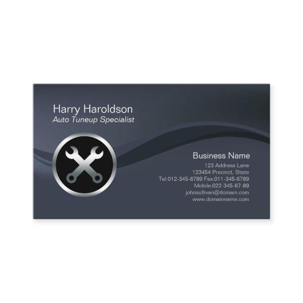 Mechanic Tools Icon Tuneup Specialist Businessard