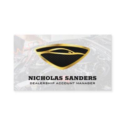 Mechanic Working on Engine | Auto Sleek Logo