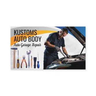 Mechanic Working on Engine | Hand Tools