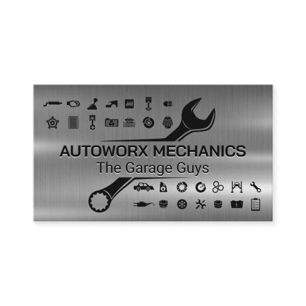 Mechanic Wrench | Auto Services | Metallic