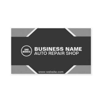 Mechanics Automotive Repair Shop Black & White BS