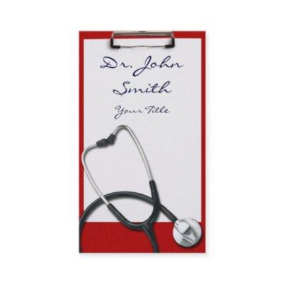 Medical Clipboard with Stethoscope