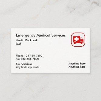 Medical Emergency EMS Ambulance
