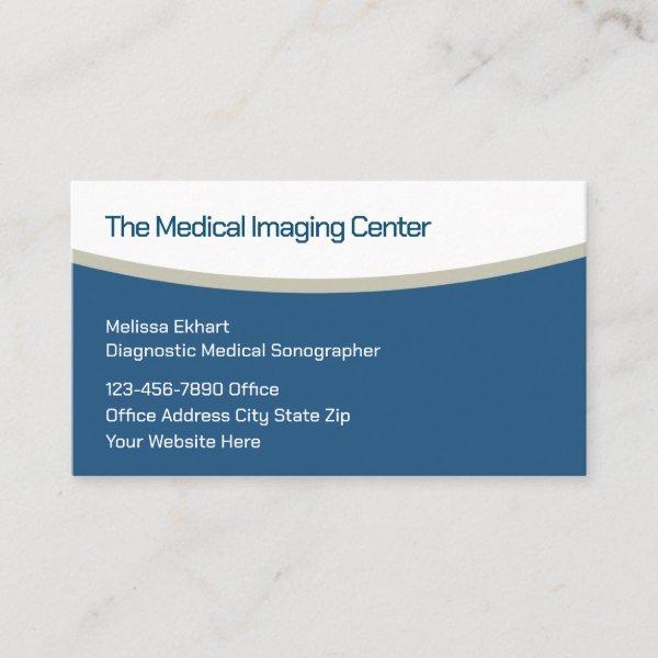 Medical Imaging Diagnostic Medical Sonographer