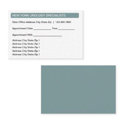 Medical Multi Location Appointment