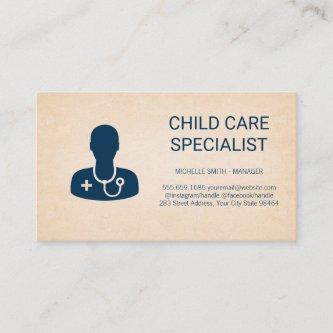 Medical Professional Icon Appointment Card