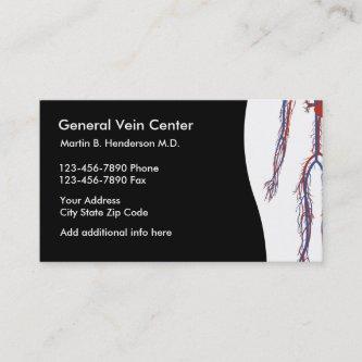 Medical Vein Center Appointment Card