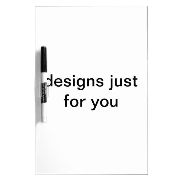 Medium w/pen dry erase board: designs just for you dry erase board