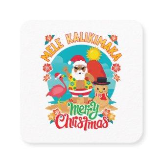 Mele Kalikimaka for a Bright Hawaiian Christmas Square