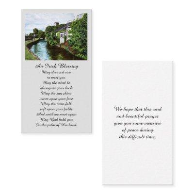 Memorial Blessing Prayer Card