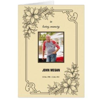 Memorial Funeral Brochure