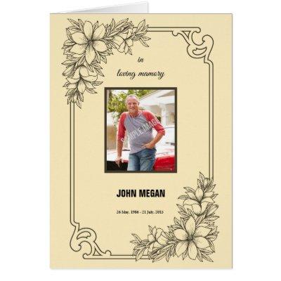 Memorial Funeral Brochure