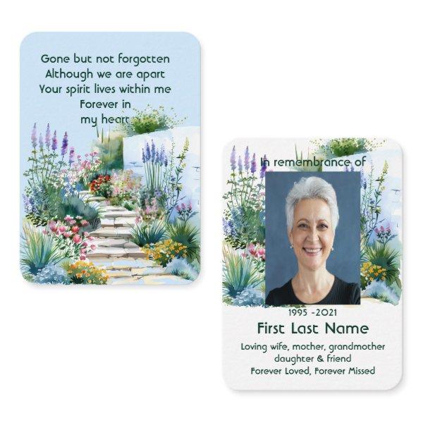 Memorial Photo Beautiful Garden Path Gardener