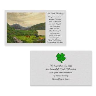 Memorial Picture Sympathy Prayer Card