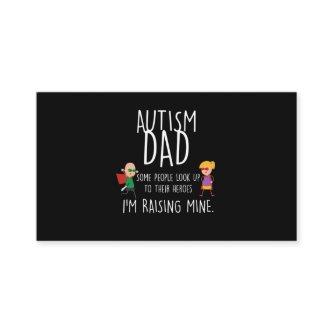 Mens Autism Dad I'm Raising Mine Autism Awareness