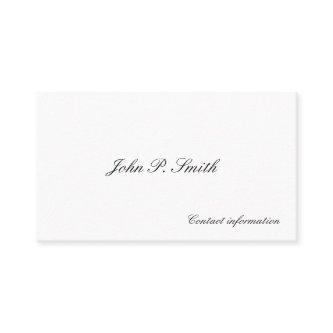 Men's Victorian Calling Cards