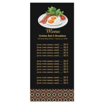 Menu Breakfast