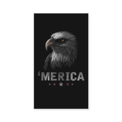 Merica Eagle 4th of July USA Patriotic