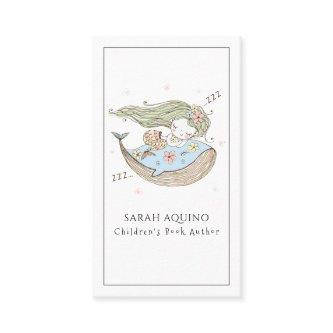 Mermaid And Whale Children's Author Writer