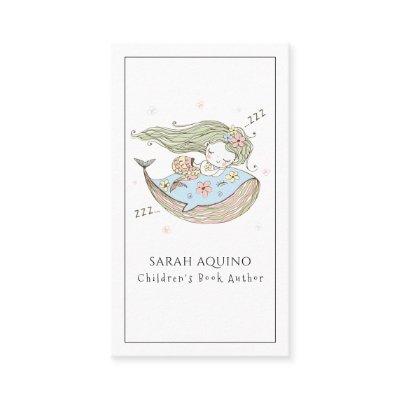 Mermaid And Whale Children's Author Writer