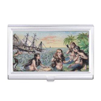 Mermaid Antique Magic Nautical Ocean  Case