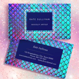 mermaid FAUX iridescent effect