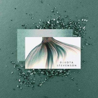 Mermaid Tail Fantasy | Sage Green Luster Branding