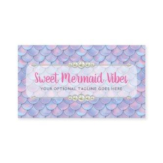 Mermaid Tail Scale & Pearl Pastel Sparkle Boutique