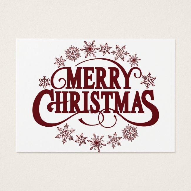 Merry Christmas