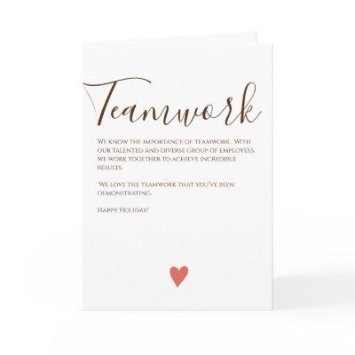 Merry Christmas Work Business  Card