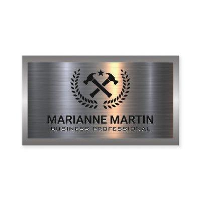 Metal Aluminum  | Cross Hammer Logo