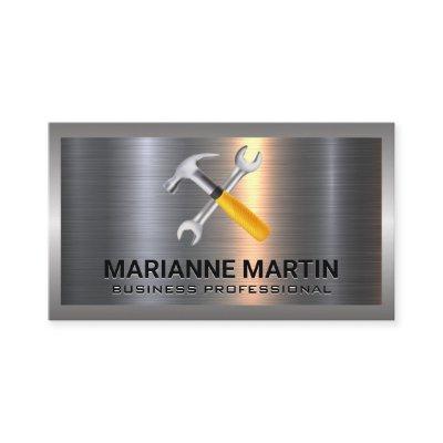 Metal Aluminum Silver Brushed | Hammer Wrench