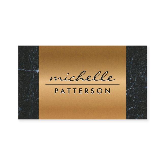 Metal | Black Marble Trim