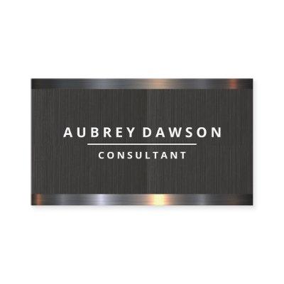 Metal Brushed Trim | Black Texture
