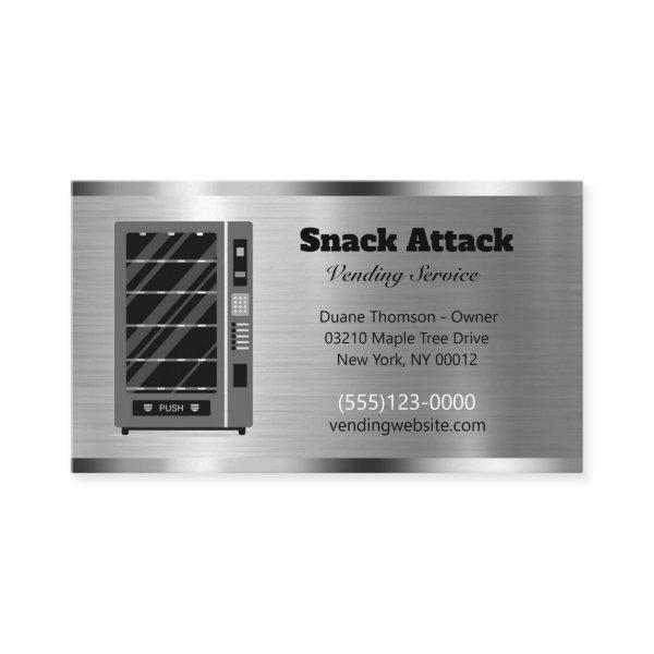 Metal Design Food Snack Vendor Vending Service