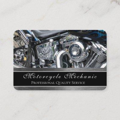 Metal Design Motorcycle Engine Mechanic Service